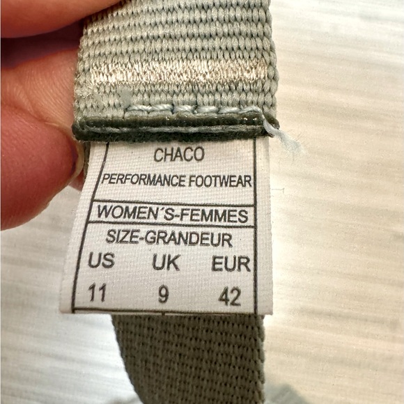 NWT Chacos ‘Chillos Sport’ in Aqua Gray: W11 - Picture 7 of 7